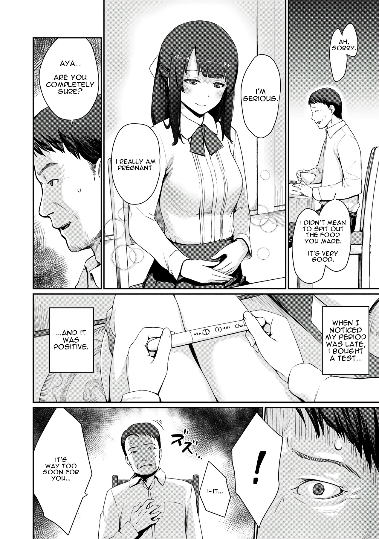 Hentai Manga Comic-Pregnant Daughter-Read-2